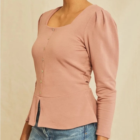 Amour Vert Fitz Luxe Fleece Top - Picture 4 of 6